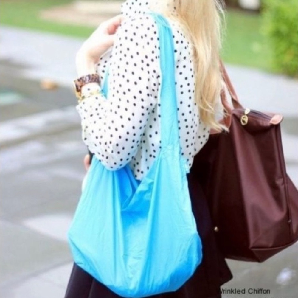 Tieks Blue Bag Tote - Picture 2 of 5